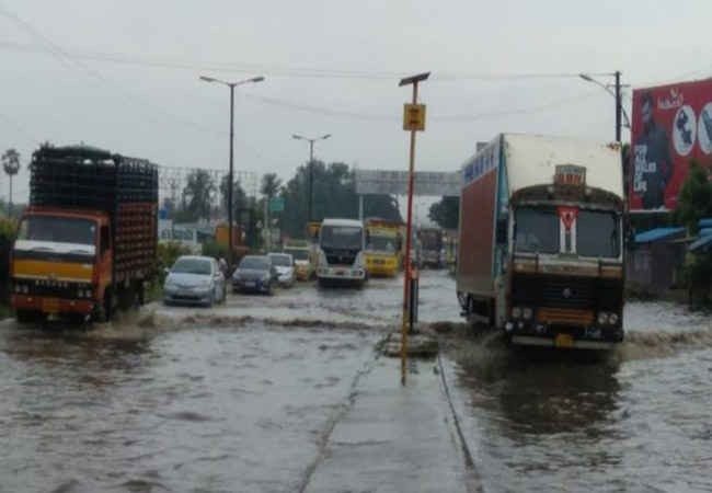 salem district surrounding heavy rain