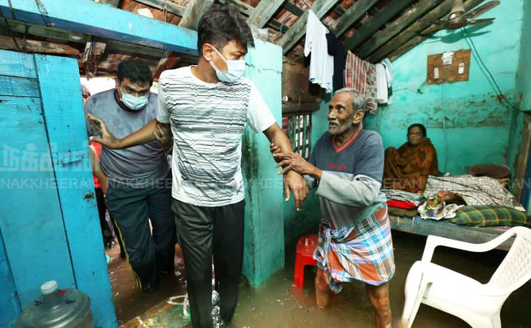 Udayanithi Stalin who went directly to the affected places and inspected them