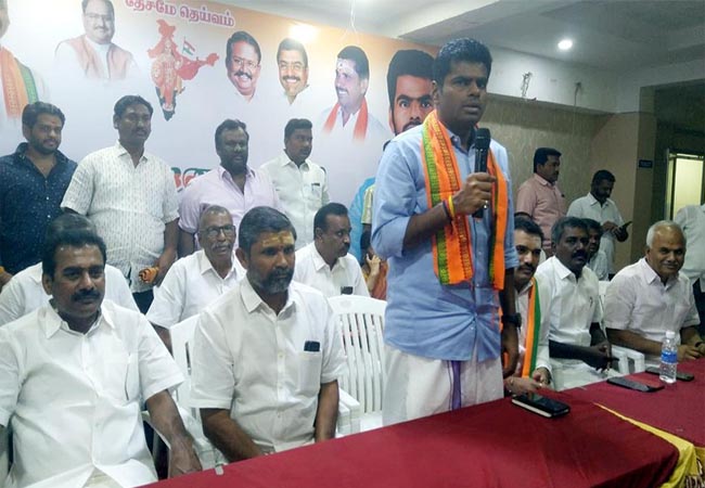 CORONAVIRUS ECONOMIC BJP LEADER ANNAMALAI