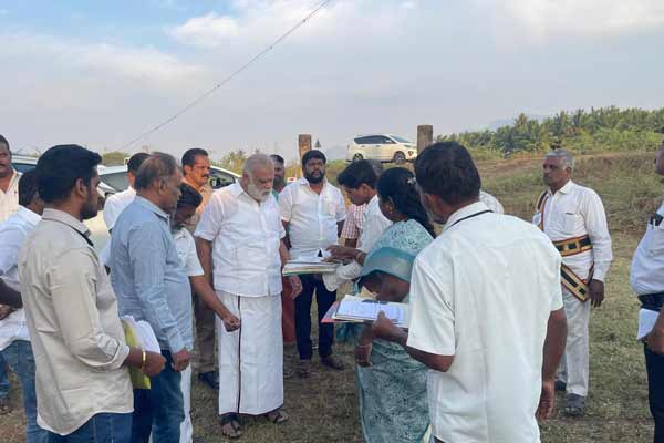 Title Park in Athur constituency at an estimated cost of Rs. 50 crore