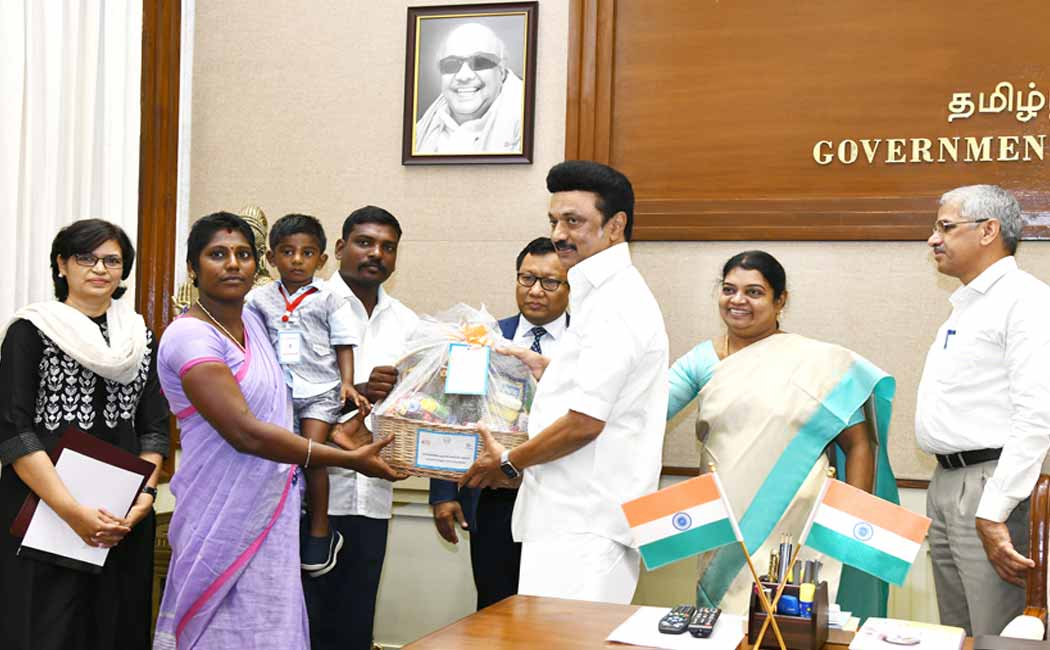 Chief Minister M. K. Stalin is proud of the Ensure Nutrition scheme