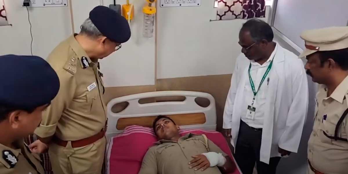 Wounded Guard; DGP Shankar Jiwal Health Inquiry in person