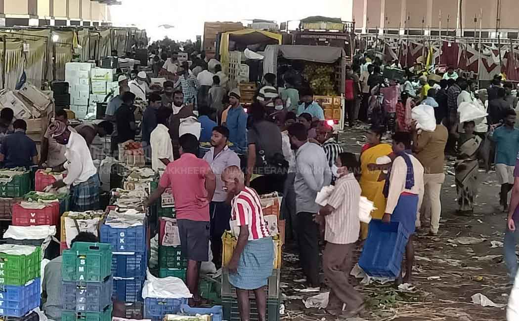 Koyambedu and Madavaram Markets are in festivel time