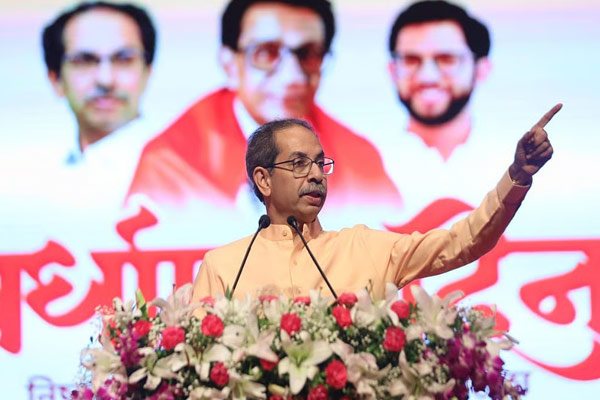 Uddhav Thackeray challenges Eknath Shinde on siva sena 59th foundation day