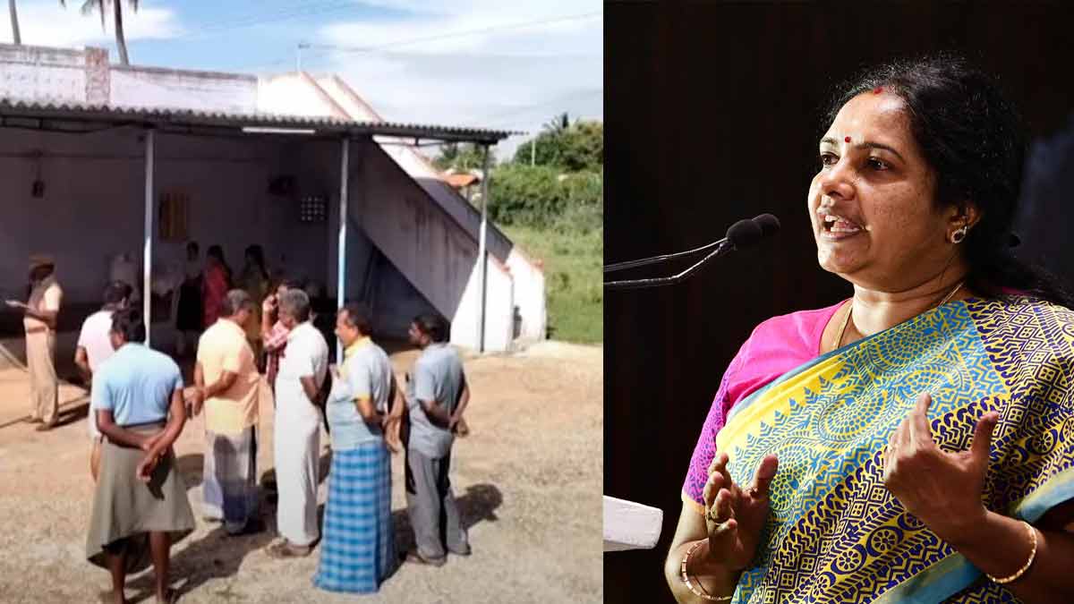 'Real estate mafia involved in the case of an elderly couple?' - Interview with BJP's Vanathi Srinivasan