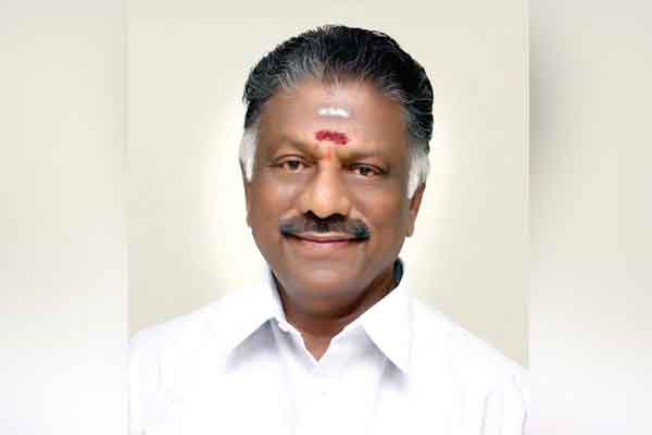 O. Panneerselvam to welcome Chief Minister Stalin's order