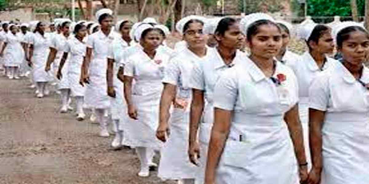 Appointment of nurses on contractual basis; Apply Jan. 30th is the last date