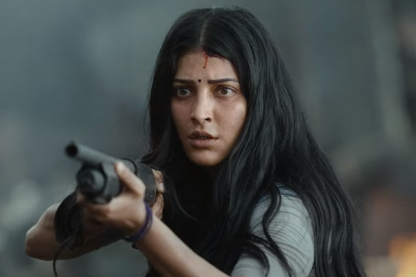 shruthihassan Dacoit title teaser released