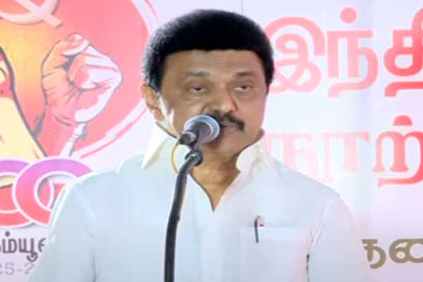 Chief Minister M.K.Stalin says Sir Nallukkannu is a strong supporter of the Dravidian model government