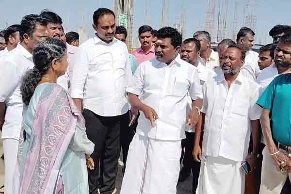 AIADMK MLA ignored in foundation ceremony government officials barrage of questions