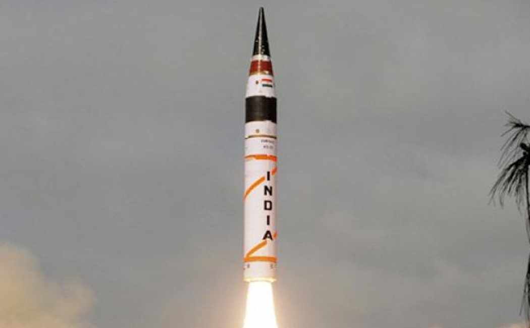 agni missile test