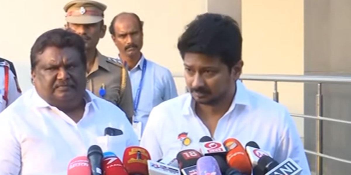 "Efforts are underway to find out about the 6 people; Good news will come"- Minister Udayanidhi interview