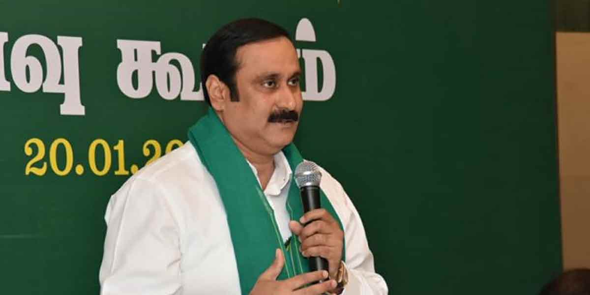 Tamilnadu economy will collapse if power tariff is not reduced' - Anbumani Ramadoss of pmk asserted