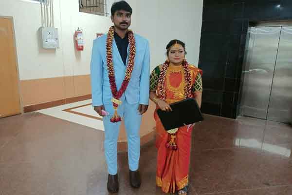 The newlyweds who attended the interview