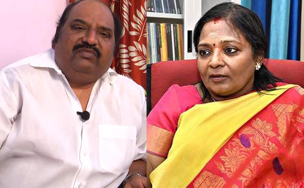 Tamilisai Soundararajan helps J.Anbazhagan
