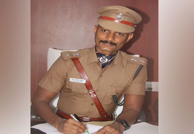 sand smuggling new district ranipet sp mayilvaganam speech