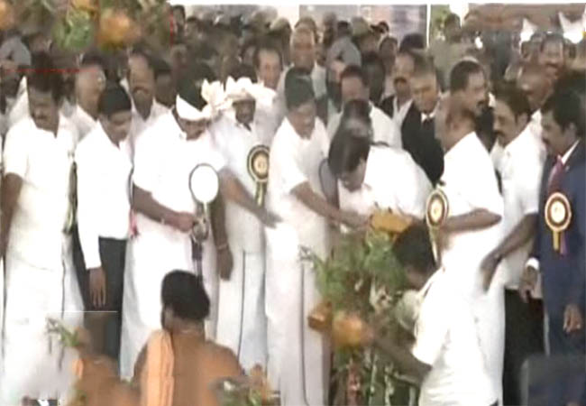 Palanisamy's foundation for veterinary park salem district thalaivasal