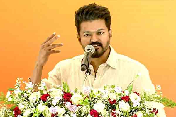 tamilaga vettri kazhagam leader Vijay Safe zone Politics