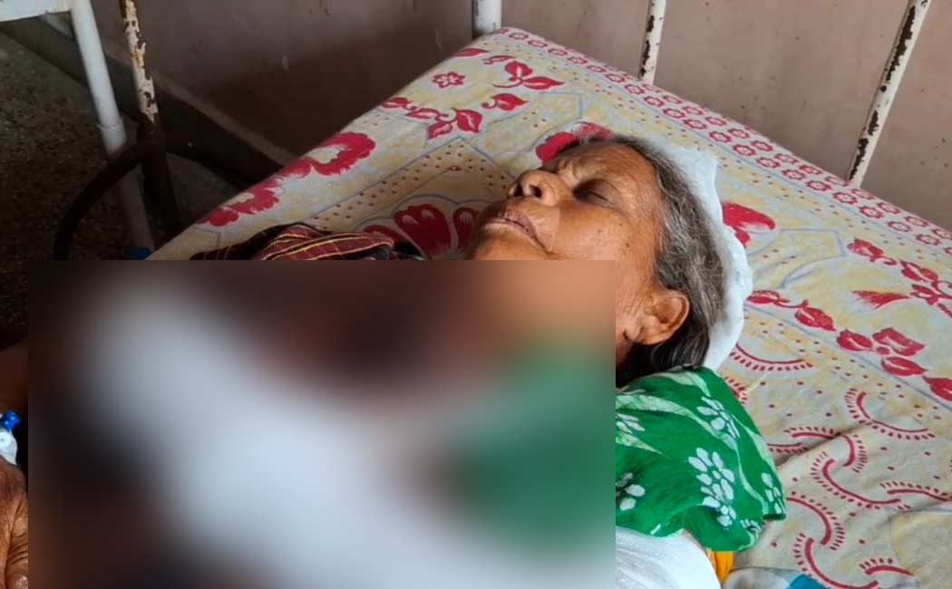 Elderly woman breaks arm in bus journey