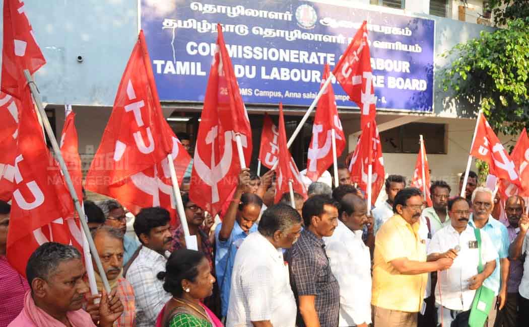 Contract Drivers for Government Bus; Workers struggle