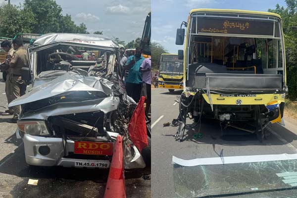 passed away Musiri Revenue Division officer road accident