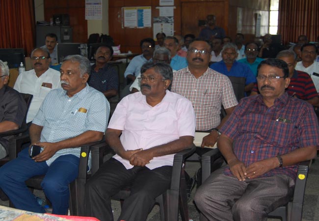 "A united struggle should be carried out to protect the welfare of policy holders" - Pushparajan's speech!