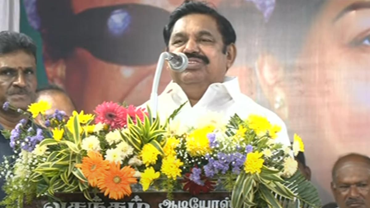 'It is the first who daydreams' - Edappadi Palaniswami speech