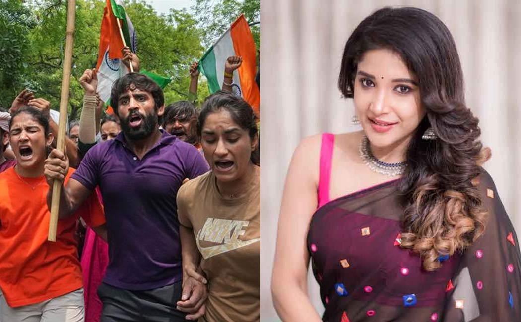 sakshi agarwal about wrestlers protest