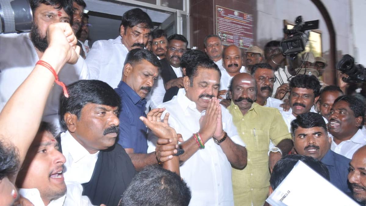 Edappadi appeared in court; Police