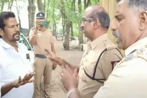 Tamil Nadu police capture in Puducherry