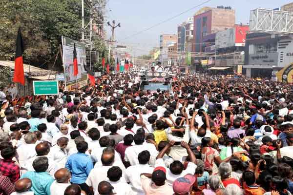 "OPS competes with EPS, who will support Modi the most" - Udayanidhi Stalin's speech !!