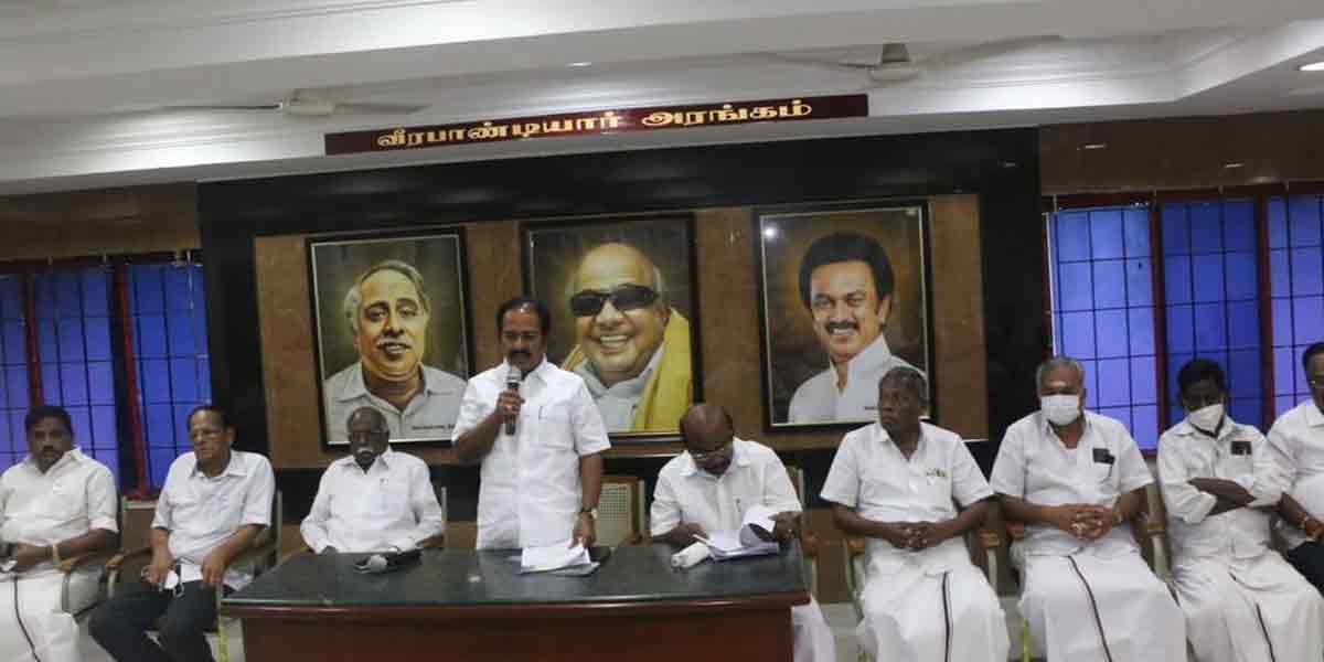 Salem DMK ready to welcome the MKStalin