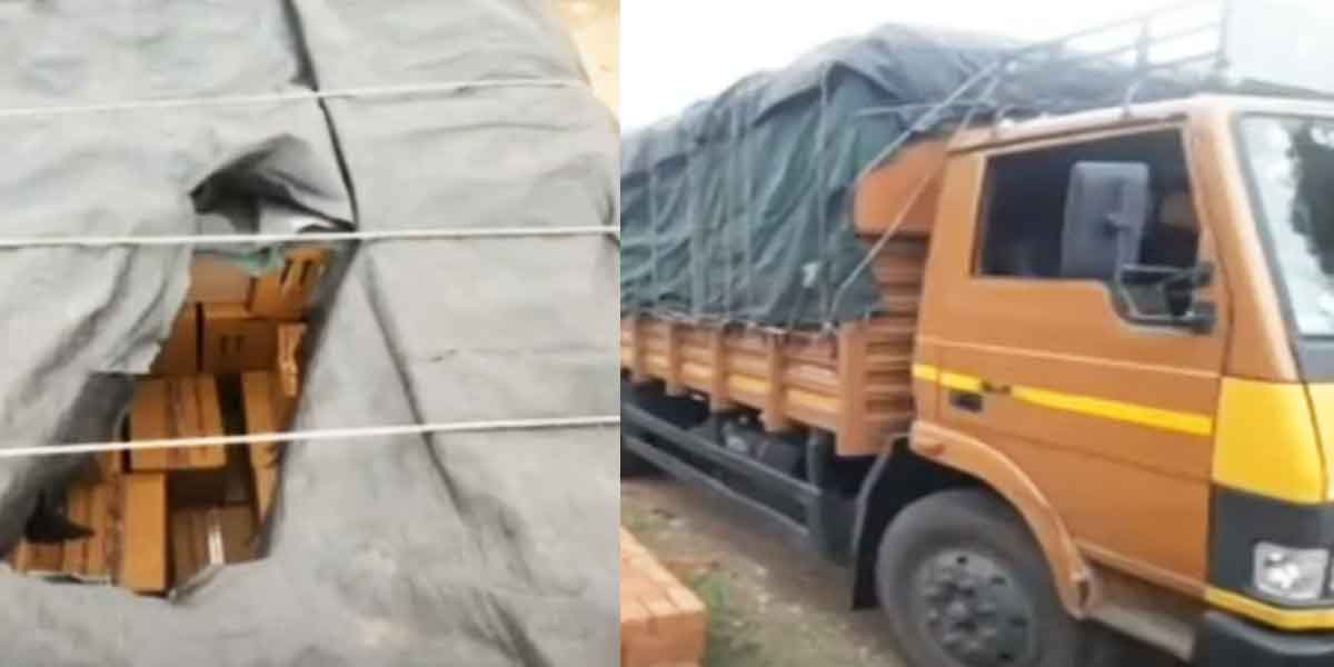 complan robbery in a moving lorry ... Police are conducting a serious investigation!