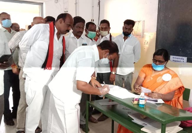 DMK in Salem district Coalition will win big - Rajendran MLA!