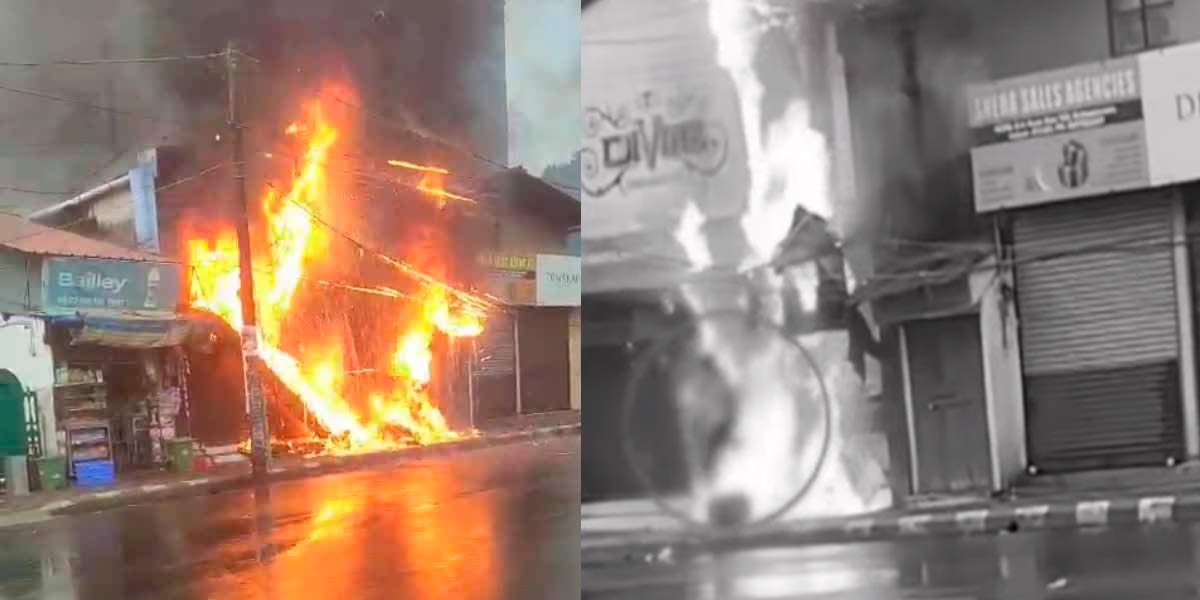 About burnt tea shop; Chitai escaped employees