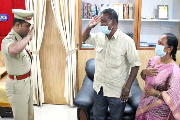 Kanyakumari SP Harikiran Prasad son studying in Government school