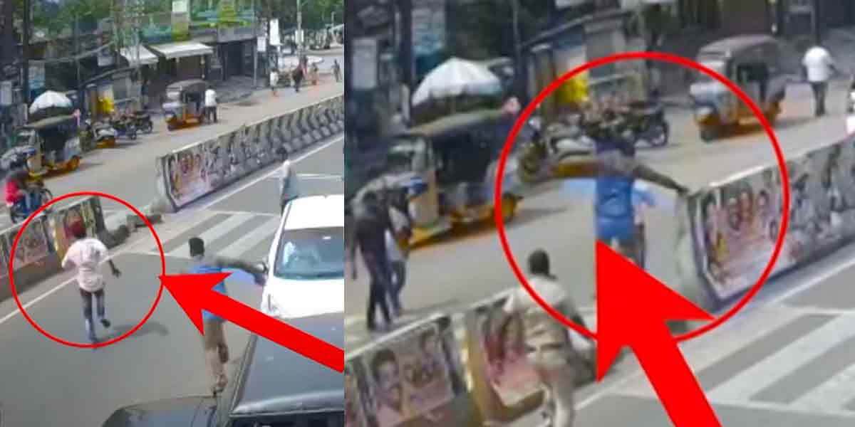 madurai police incident cctv video