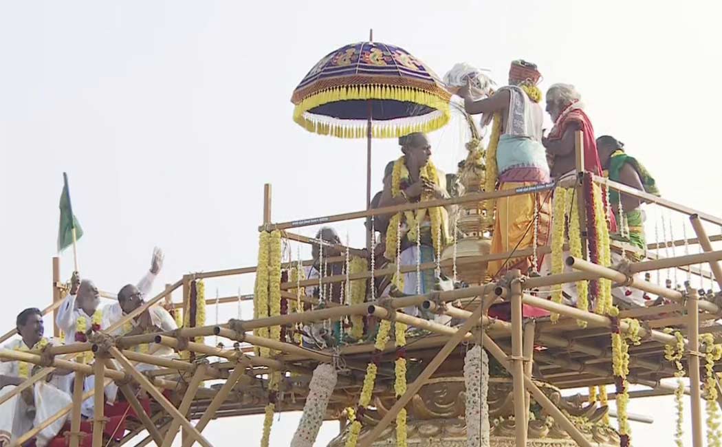 Palani Murugan Temple Kudamuzku celebration