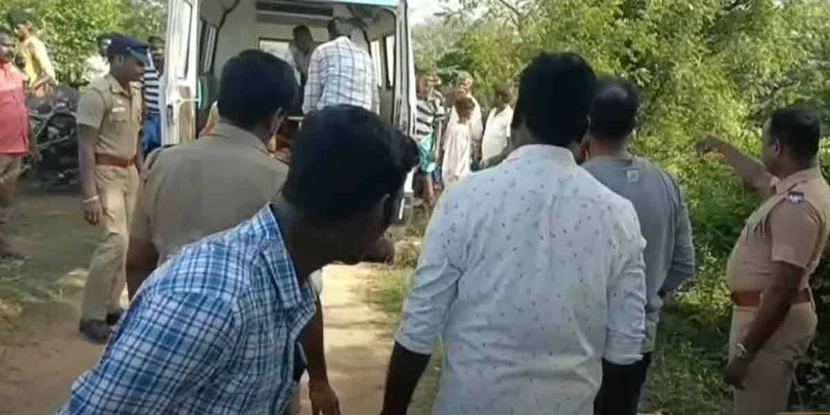 incident near arakkonam... police investigation