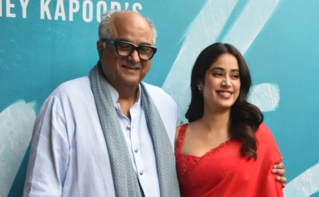 boney kapoor tweet about janhvi kapoor news