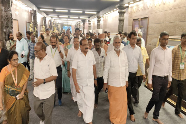 International Muthamil Murugan Conference; Ministers who visited the works