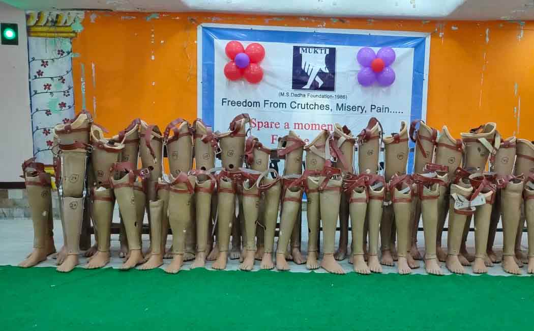 Rs. 1 crore assistance to the alternatively abled
