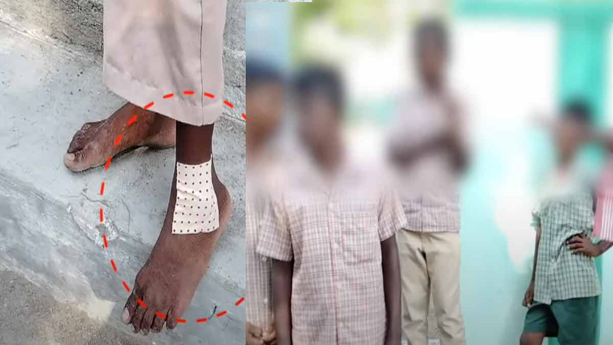assault on students; Teacher suspended