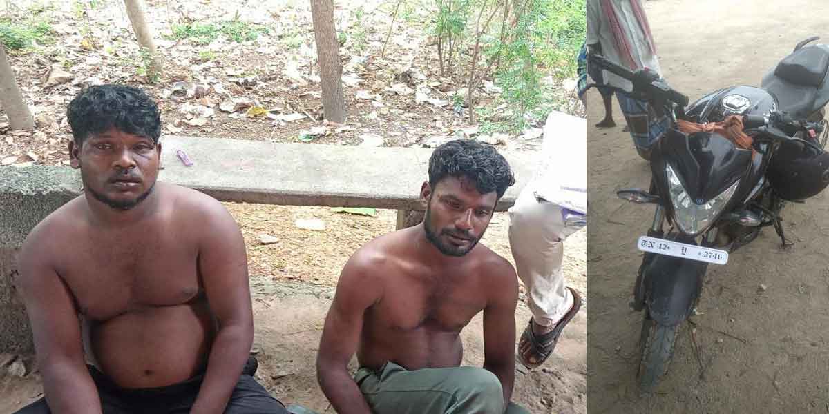 The theft continues... Thieves caught by the public...!
