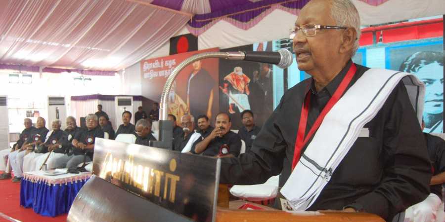 Postal exams canceled, permission to write exams in Tamil - says Dravidian President K Veeramani