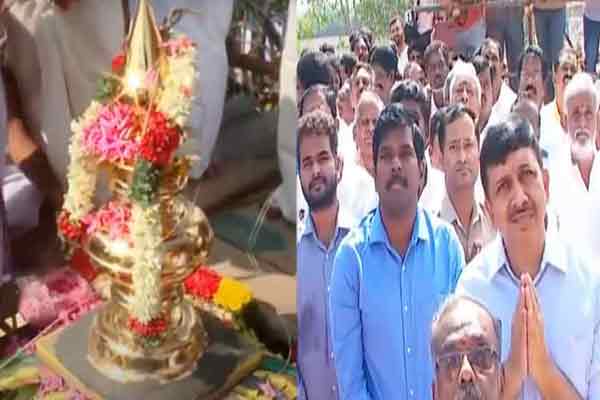trichy kanakiliyanallur temple celebration ministries nehru and sekar babu particpated