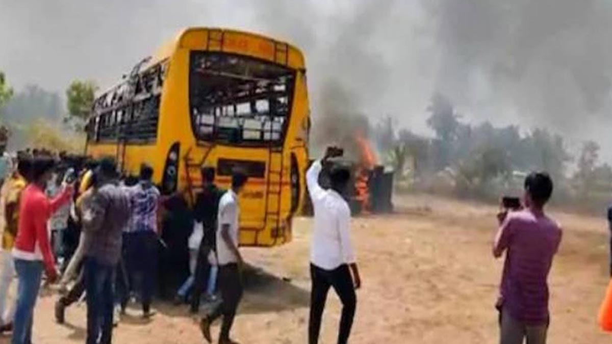 Kaniyamoor school riot incident; 615 people summoned
