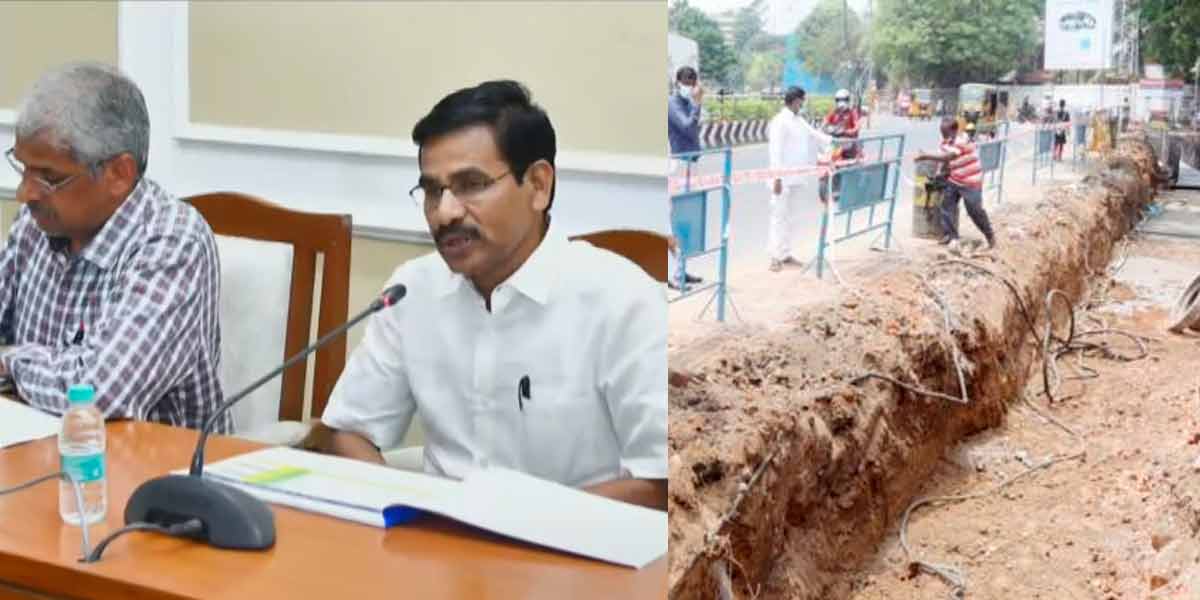 'water drainage works should be completed by August'-Chief Secretary orders