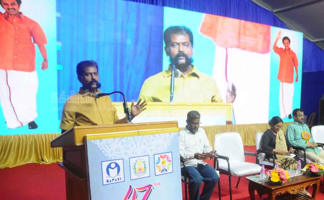 Rohini spoke on the book fair