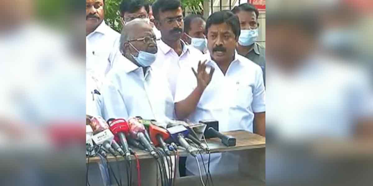 Sasikala arrival ... AIADMK ministers complain to DGP in person!